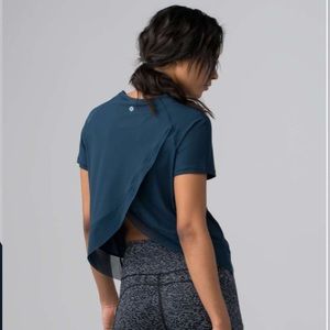 Lululemon Quick Pace Short Sleeve Jaded 